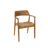 ARMCHAIR HR TEAKWOOD NATURAL 77 - CHAIRS, STOOLS